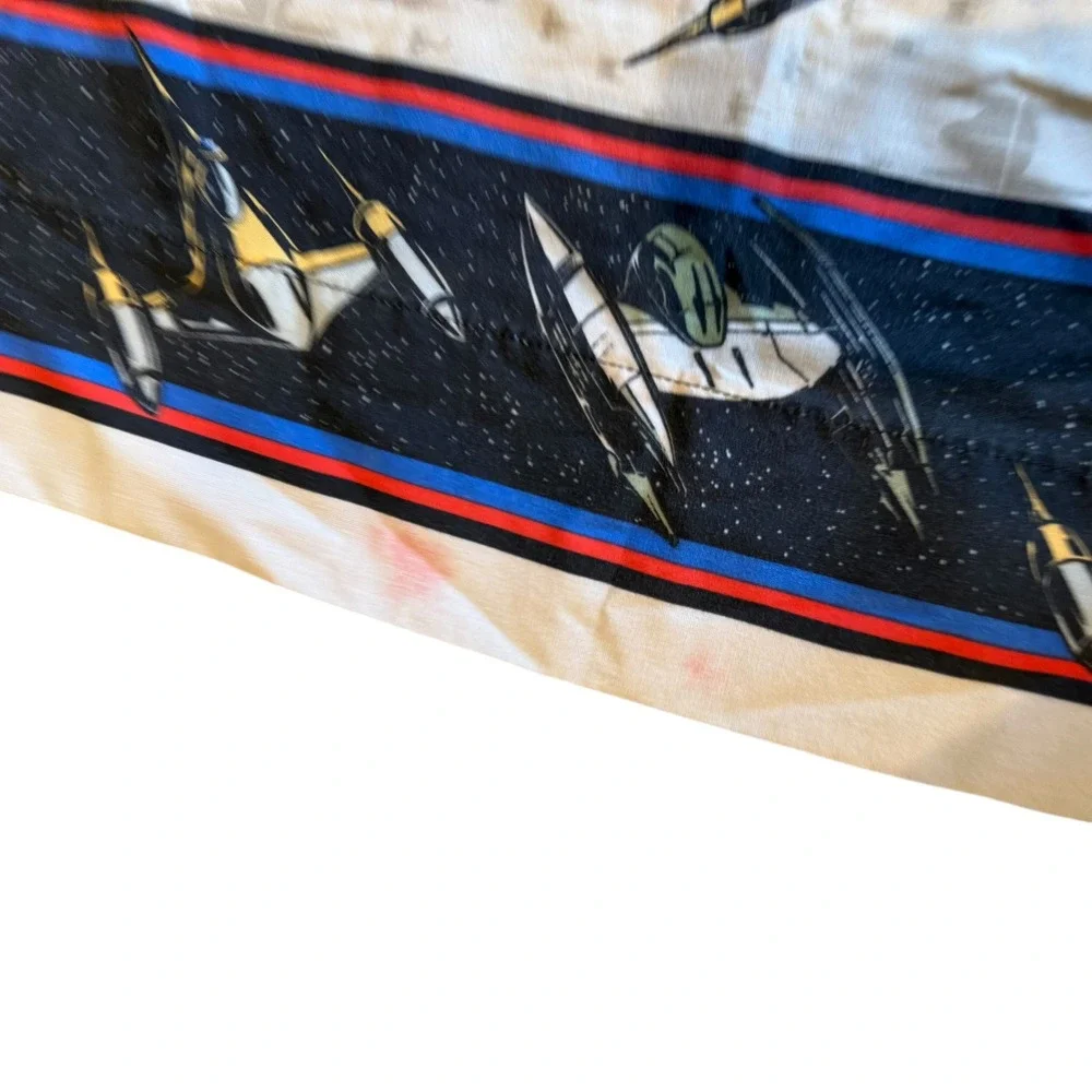 Star Wars Pillowcase Kids Standard Multicolor Naboo Bravo Squadron Starfighter